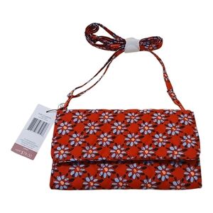 Vera Bradley Wallet Crossbody Venetian Flowers